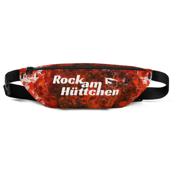 Gürteltasche Rock am Hüttchen rot