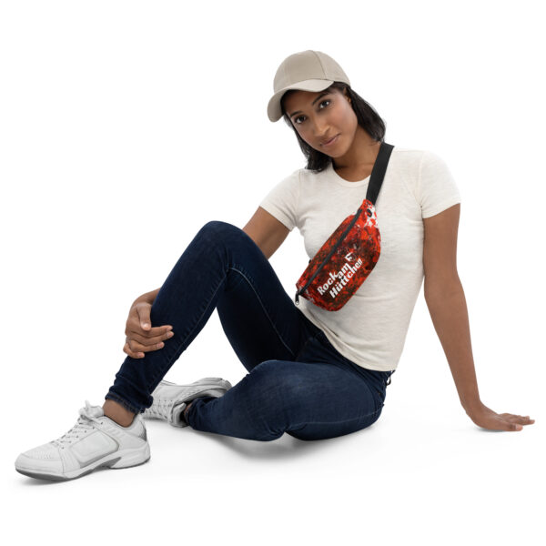 Gürteltasche Rock am Hüttchen rot – Bild 2