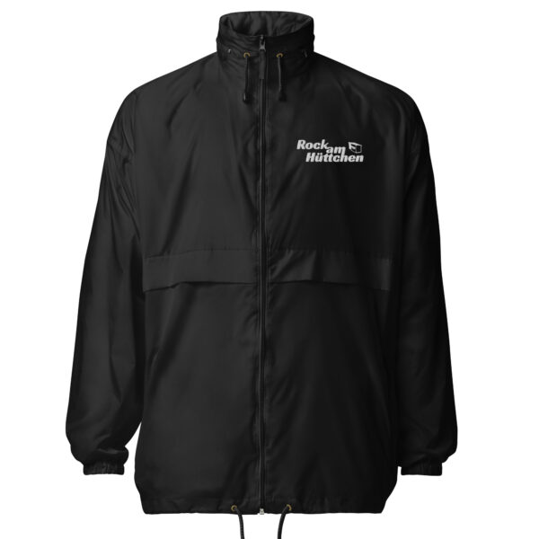 Basic-Unisex-Windbreaker Rock am Hüttchen – Bild 2