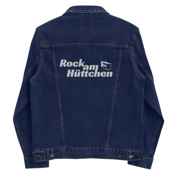 Unisex Jeansjacke Rock am Hüttchen – Bild 3