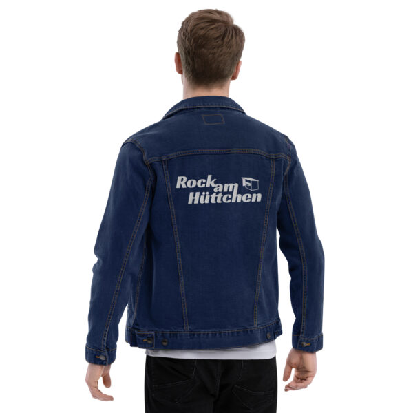 Unisex Jeansjacke Rock am Hüttchen – Bild 7