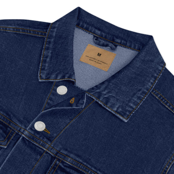 Unisex Jeansjacke Rock am Hüttchen – Bild 2