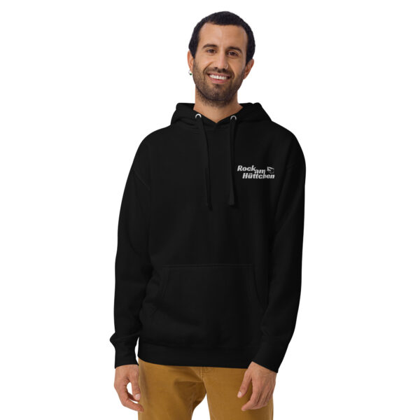 Unisex-Kapuzenpullover Peace is free – Bild 5