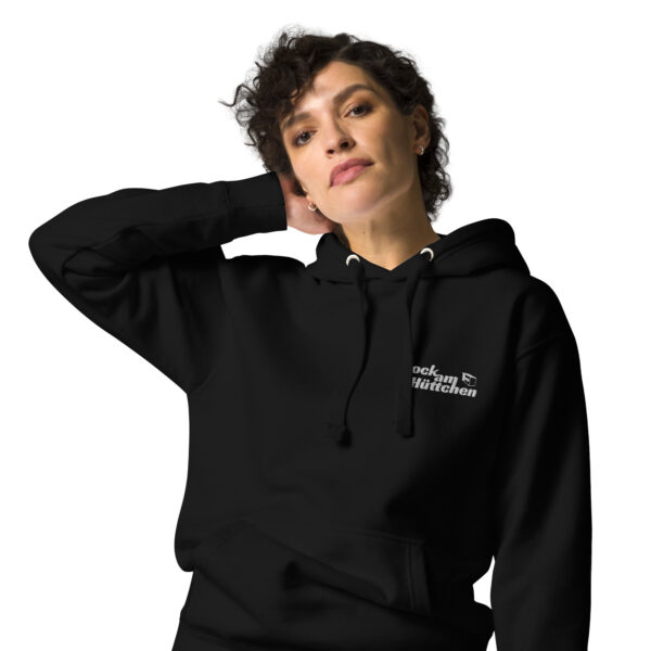 Unisex-Kapuzenpullover Peace is free – Bild 10