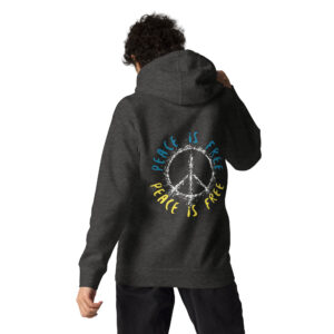 Unisex-Kapuzenpullover Peace is free