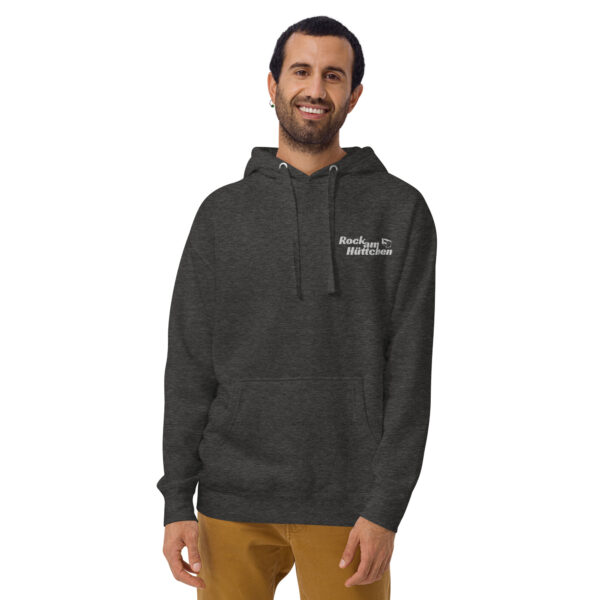 Unisex-Kapuzenpullover Peace is free – Bild 6
