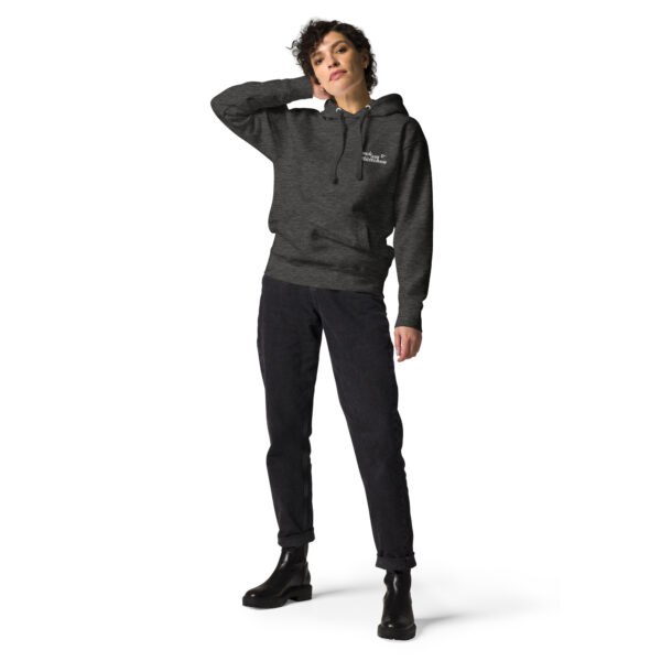 Unisex-Kapuzenpullover Peace is free – Bild 14