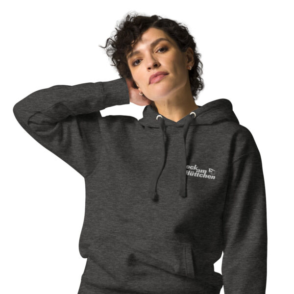 Unisex-Kapuzenpullover Peace is free – Bild 13