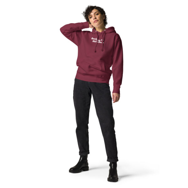 Unisex-Kapuzenpullover Metal People – Bild 10