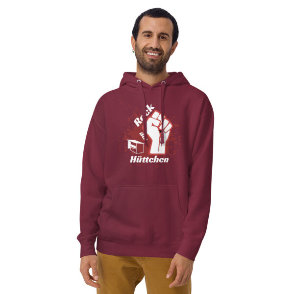Unisex-Kapuzenpullover RaH Fist – Bild 4