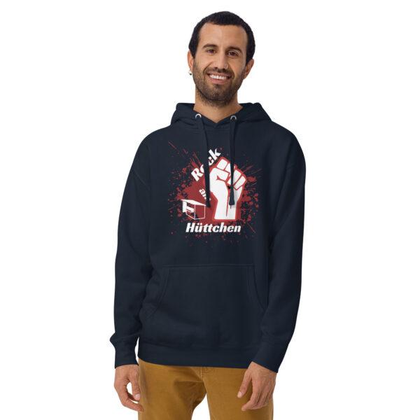 Unisex-Kapuzenpullover RaH Fist – Bild 3