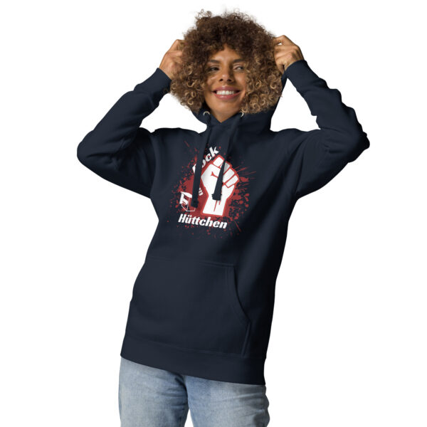 Unisex-Kapuzenpullover RaH Fist – Bild 10