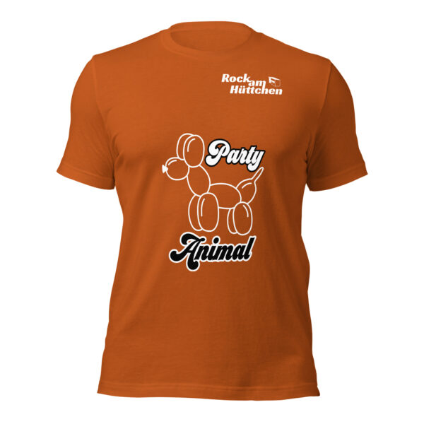 Unisex-T-Shirt Party Animal – Bild 23