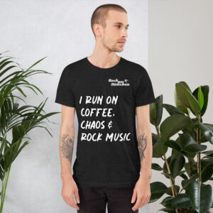 Unisex-T-Shirt Coffee and Chaos