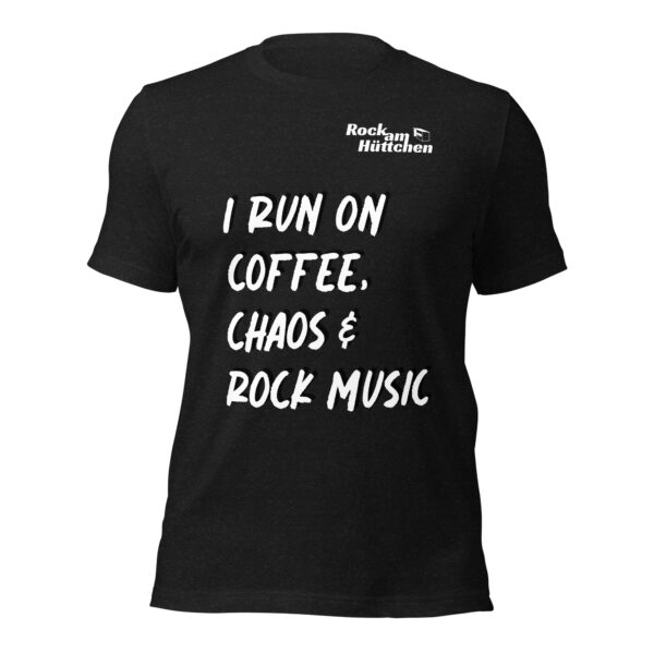 Unisex-T-Shirt Coffee and Chaos – Bild 2