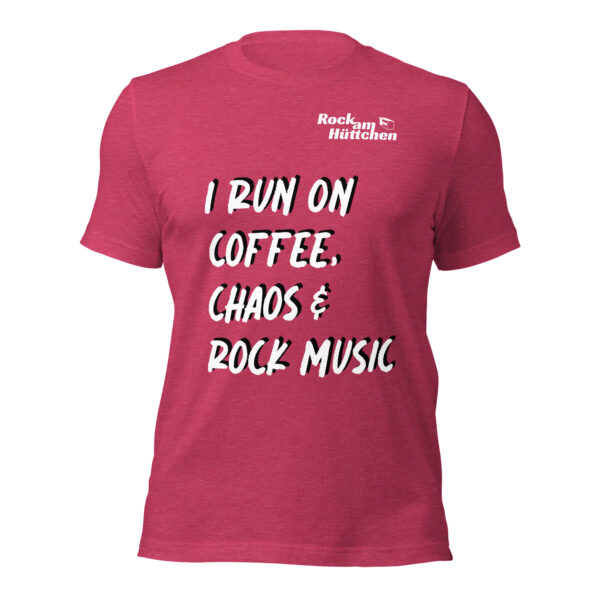 Unisex-T-Shirt Coffee and Chaos – Bild 14