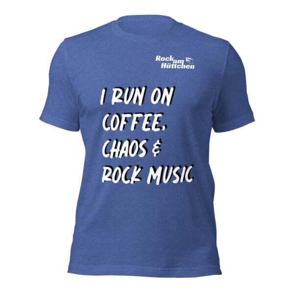 Unisex-T-Shirt Coffee and Chaos – Bild 8