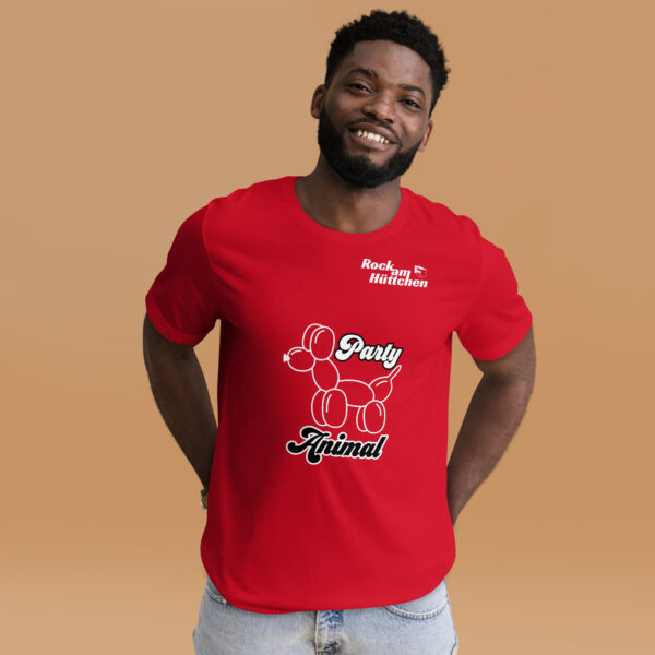 Unisex-T-Shirt Party Animal – Bild 6