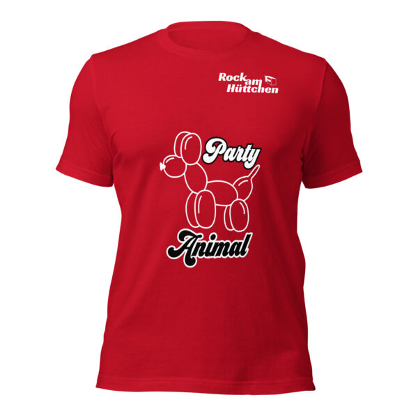 Unisex-T-Shirt Party Animal – Bild 14