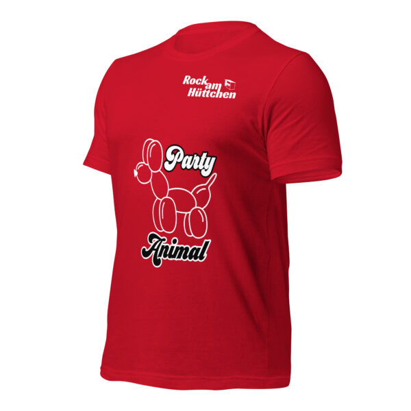 Unisex-T-Shirt Party Animal – Bild 16