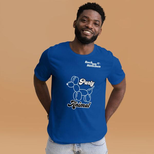 Unisex-T-Shirt Party Animal – Bild 4