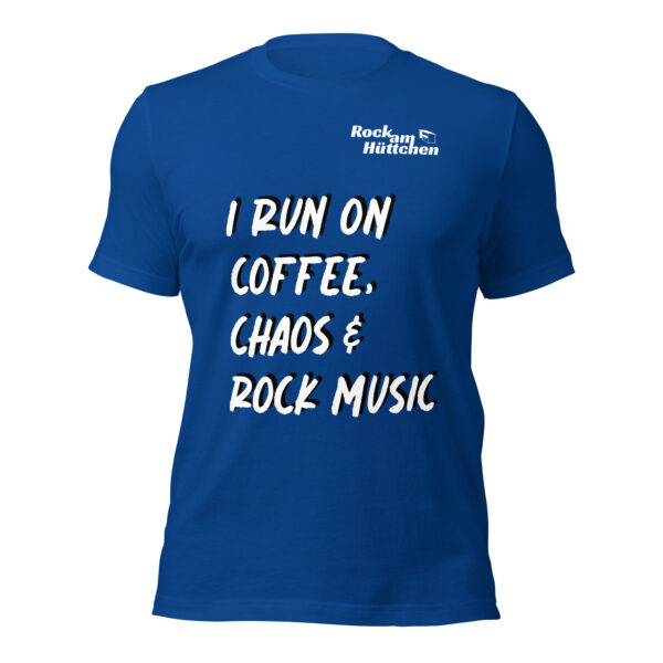 Unisex-T-Shirt Coffee and Chaos – Bild 11