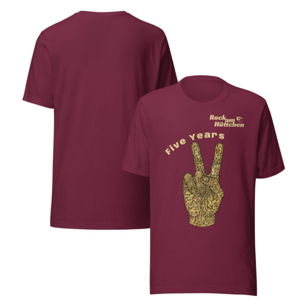 Unisex-T-Shirt Five Years – Bild 9