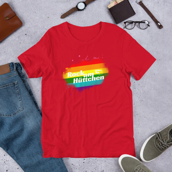 Unisex-T-Shirt Pride – Bild 4