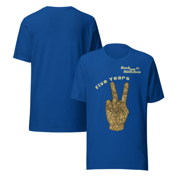 Unisex-T-Shirt Five Years – Bild 12